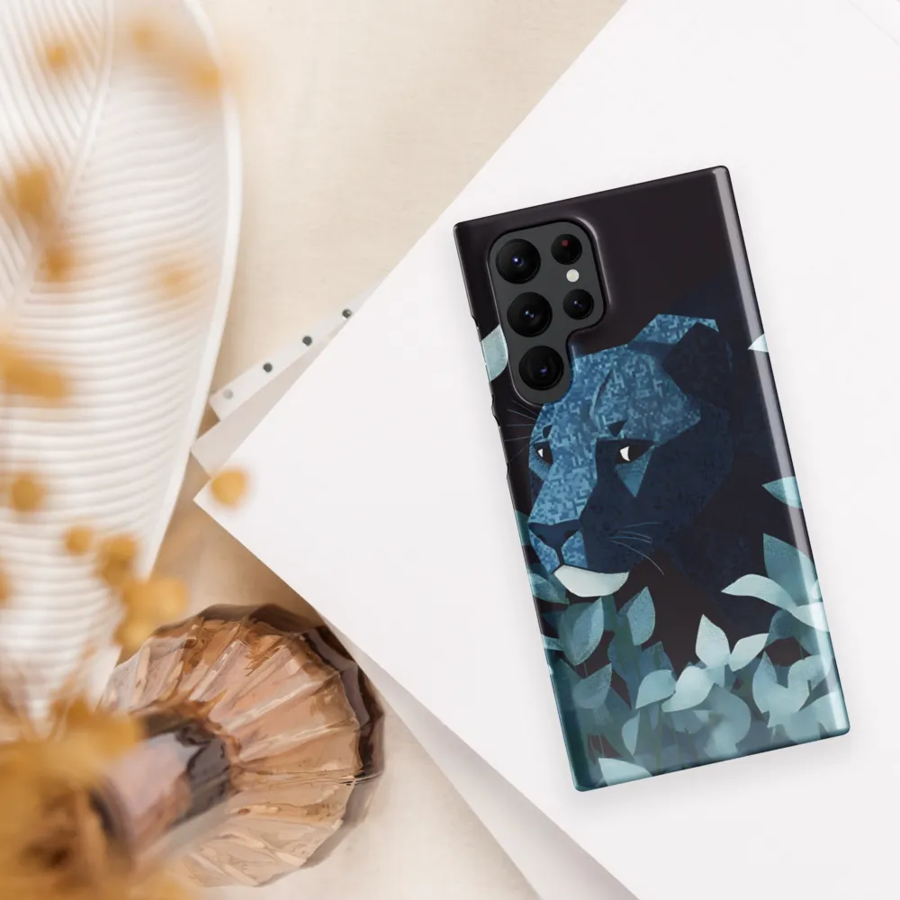 Lurking Blue: The Panther's Gaze