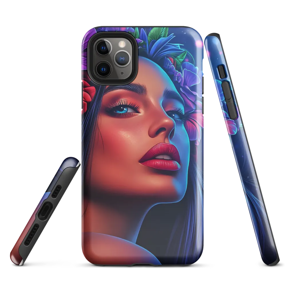 Radiance of the Floral Queen | Phone Case |  11 Pro Max | Tough Case | Glossy