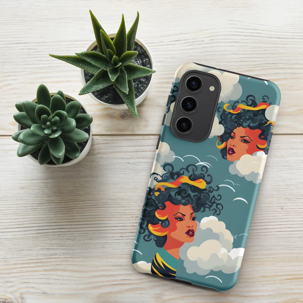 Whimsical Dreams in the Sky | Phone Case |  S23 Plus | Tough Case | Matte