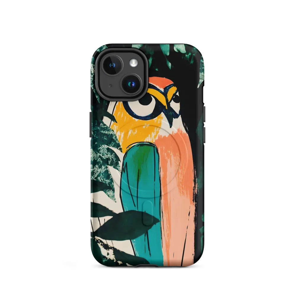 Camouflaged Majesty: The Abstract Owl
