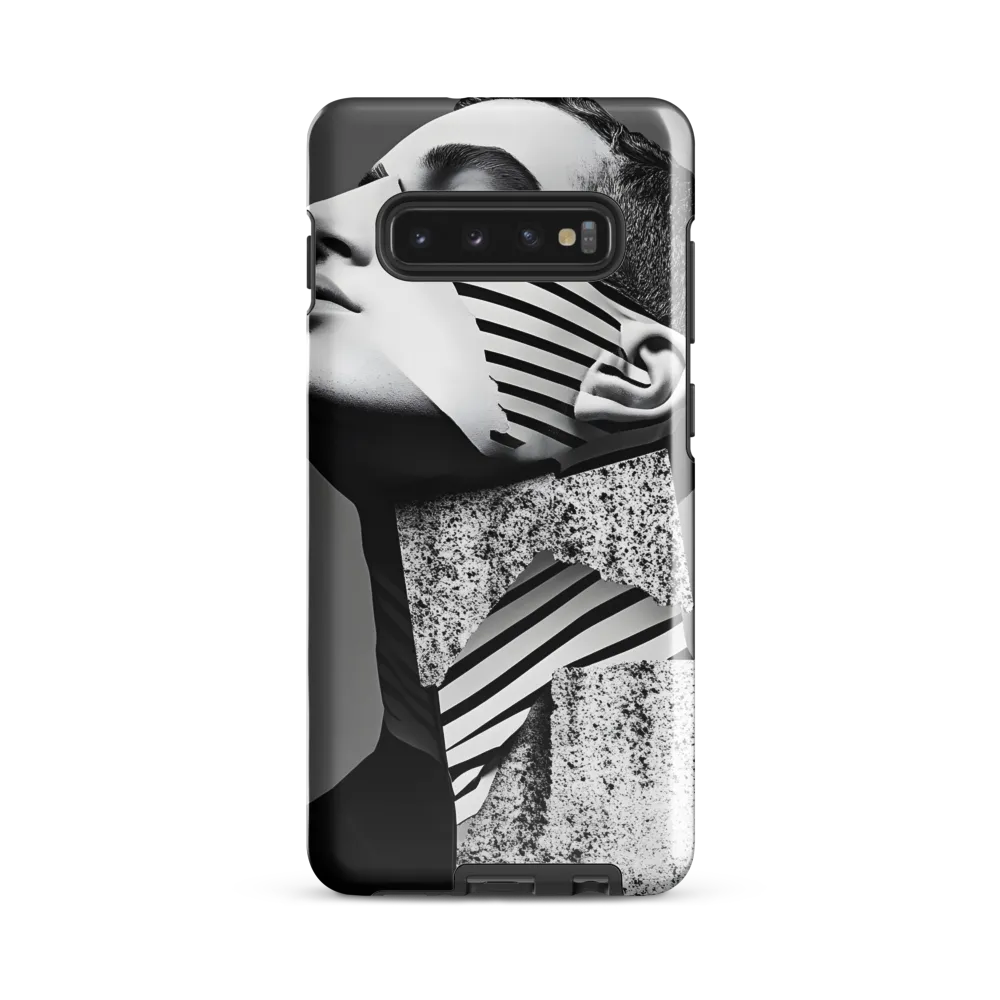 Fragmented Identity: A Surreal Exploration | Phone Case |  S10 Plus | Tough Case | Glossy