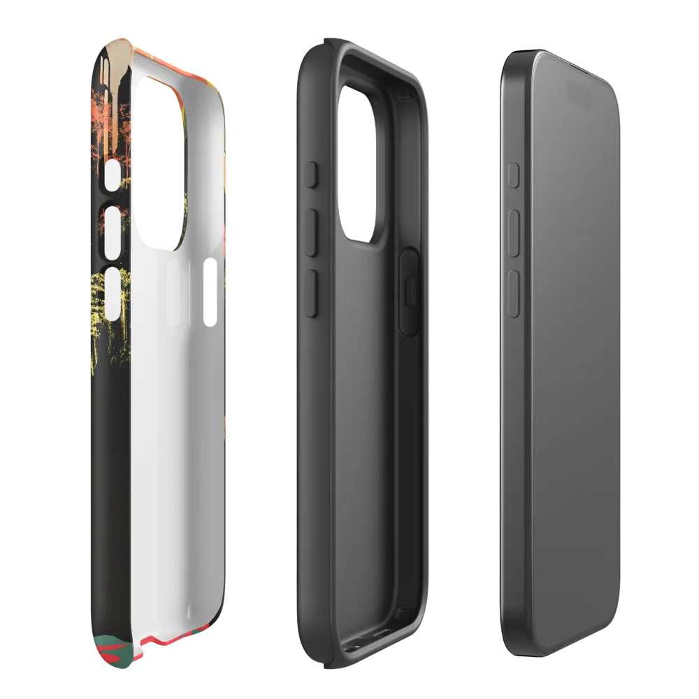 Elysian Echoes: A Surreal Reflections | Phone Case |  15 Pro | Tough Case | Matte
