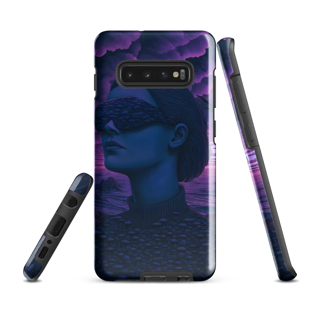 Beyond the Veil: A Surreal Vision | Phone Case |  S10 Plus | Tough Case | Glossy