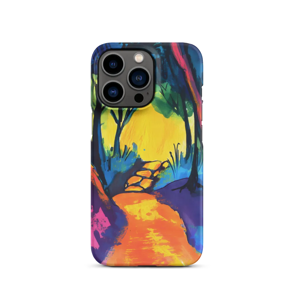 Path Through a Vibrant Forest