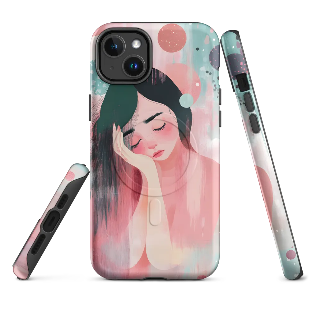 Whispers of Melancholy | Phone Case |  14 Plus | MagSafe® Tough Case | Matte