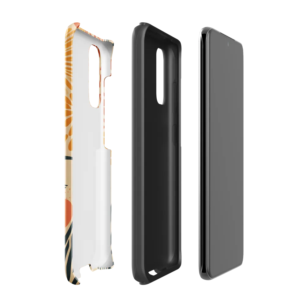Serenity in Bloom | Phone Case |  S20 | Tough Case | Glossy
