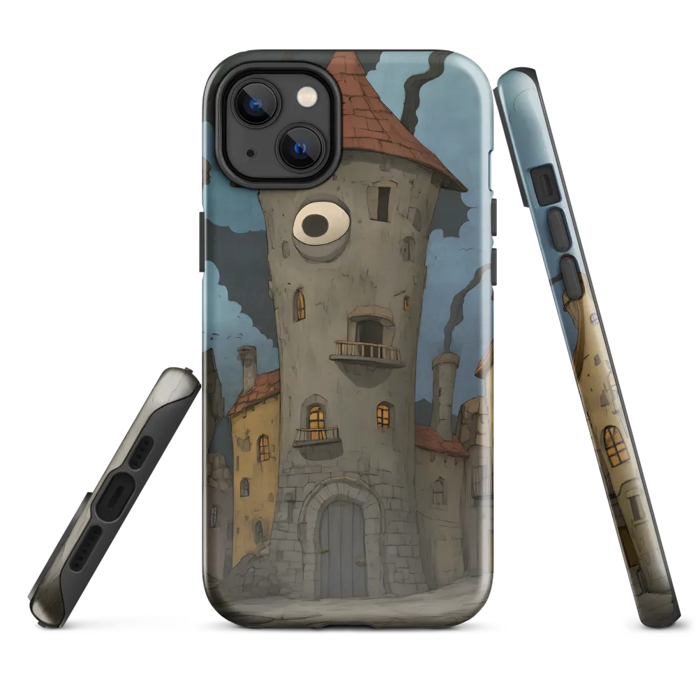 The Enigmatic Watchtower | Phone Case |  14 Plus | Tough Case | Glossy