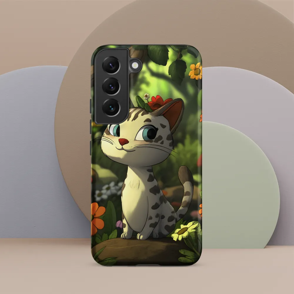 Whimsical Forest Cat