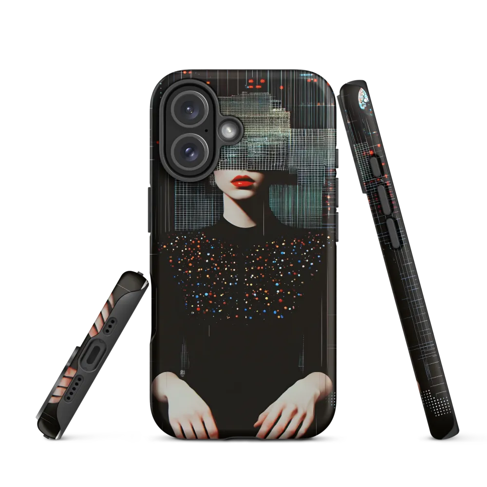 Enigmatic Digital Abstraction | Phone Case