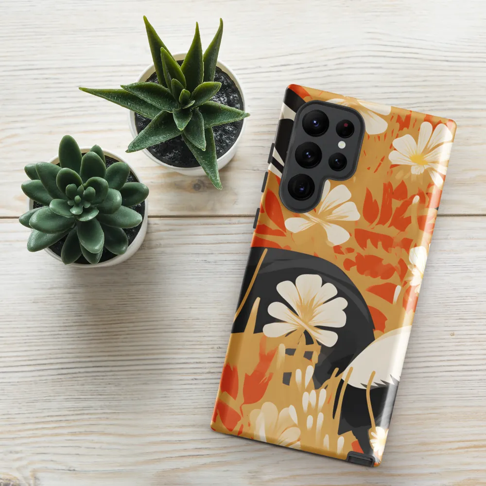 Whimsical Badgers in Bloom