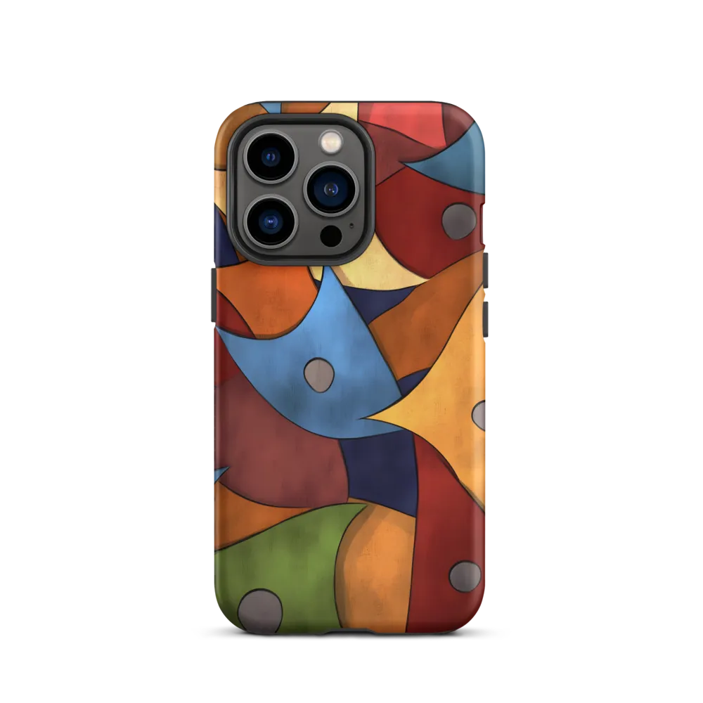 Vibrant Interplay of Shapes