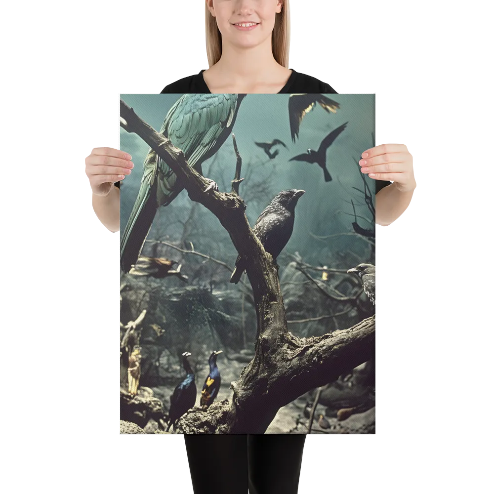 Whispers of the Avian Realm | Canvas | 18″×24″
