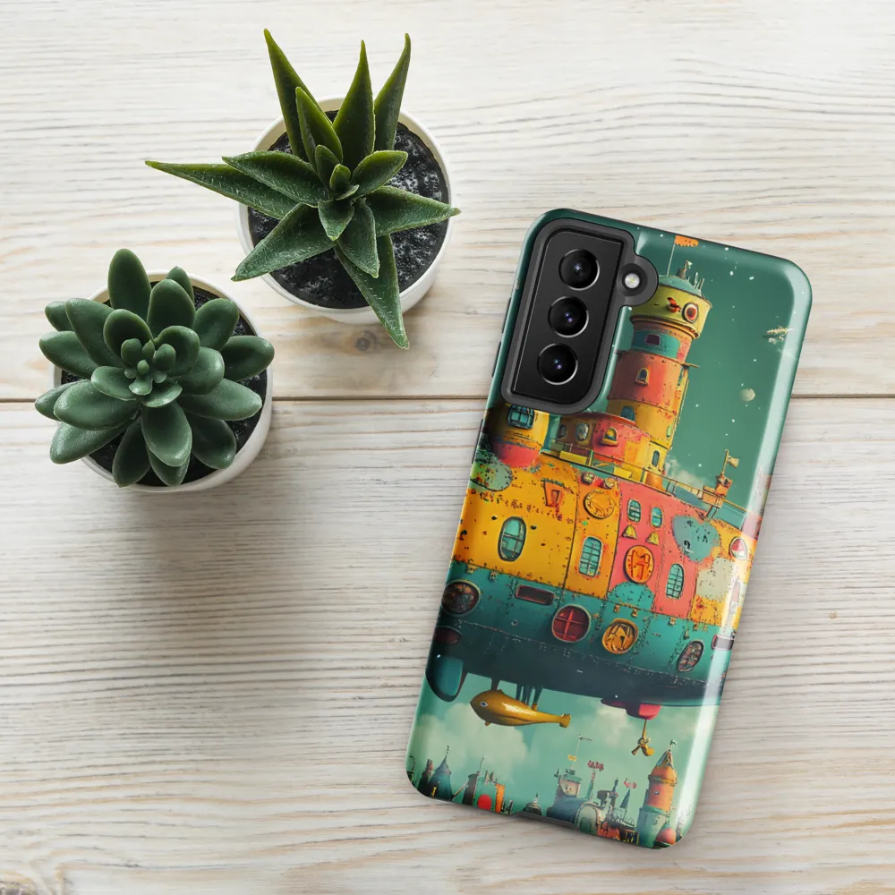 Submerged Dreams: A Whimsical Voyage | Phone Case |  S21 | Tough Case | Glossy