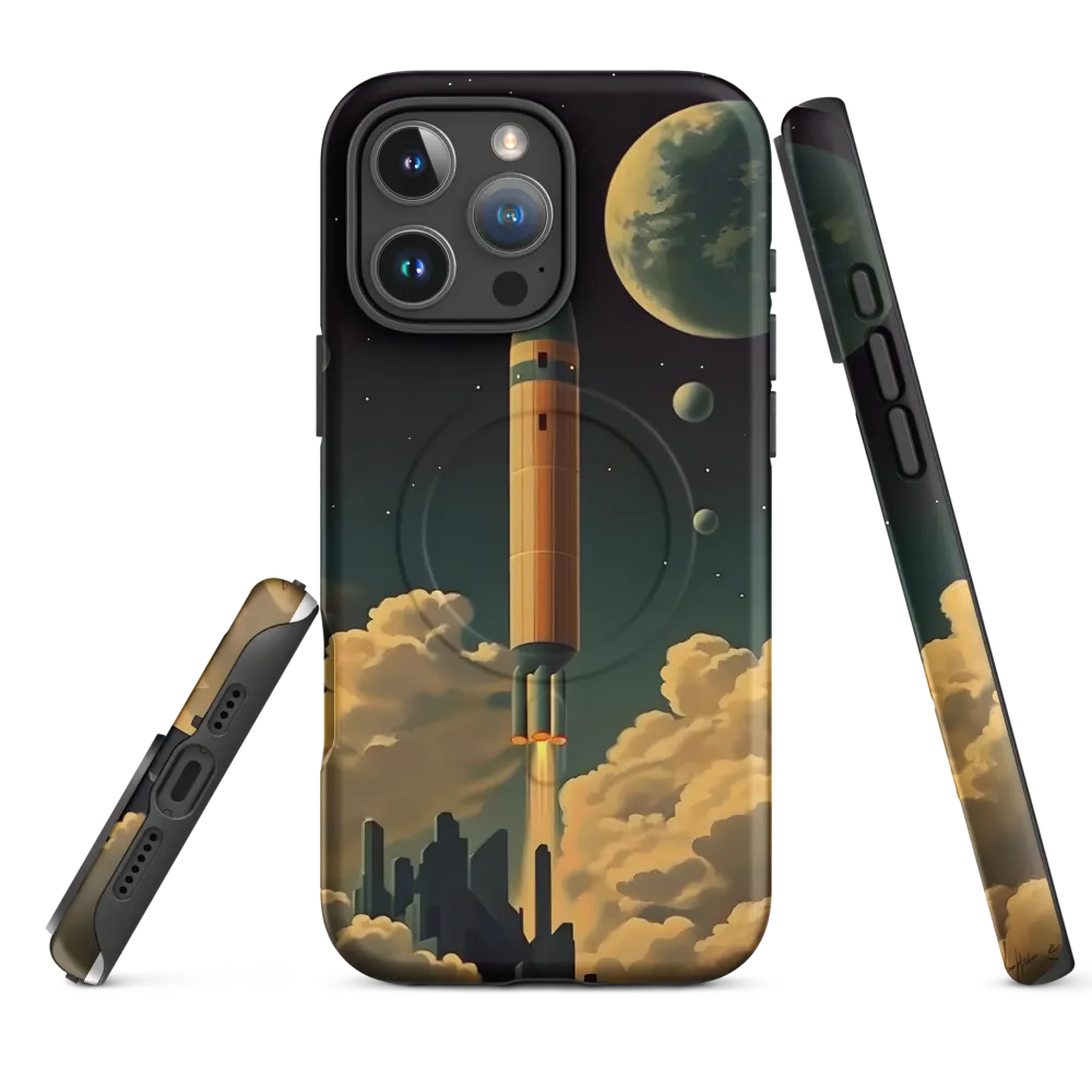 Journey Through the Cosmic Frontier | Phone Case |  16 Pro Max | MagSafe® Tough Case | Matte