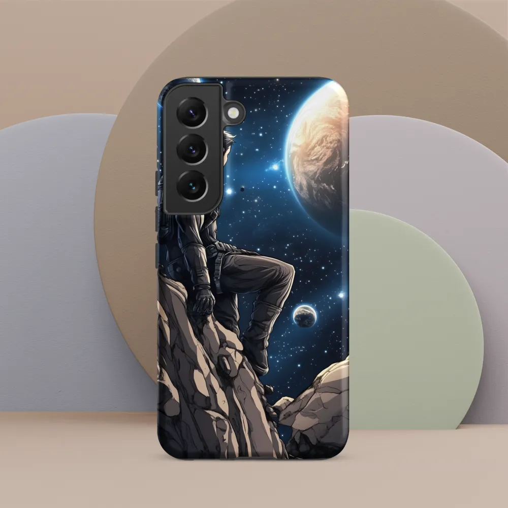 Gazing Into the Cosmos | Phone Case |  S22 | Tough Case | Matte
