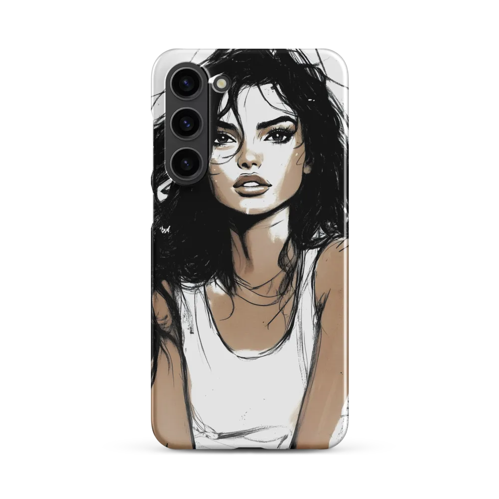 Whispers of Elegance | Phone Case |  S23 Plus | Snap Case | Glossy
