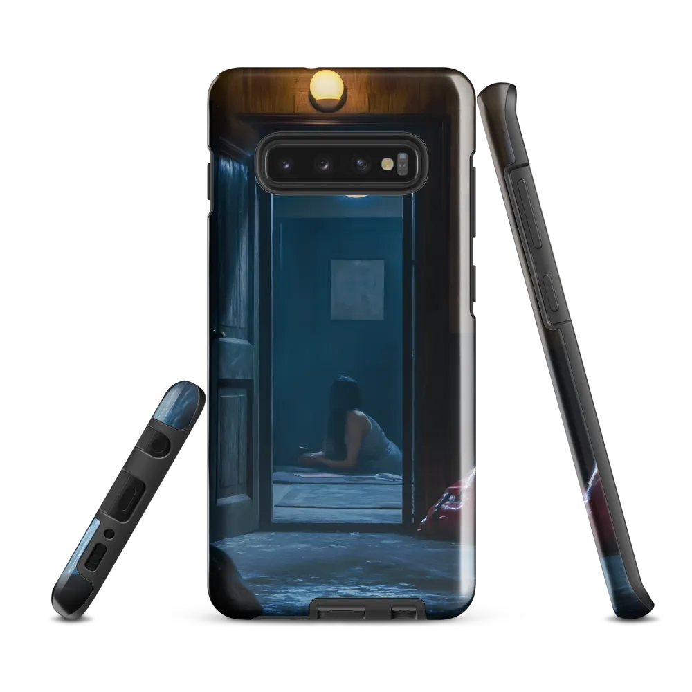 Whispers of Solitude | Phone Case |  S10 Plus | Tough Case | Glossy