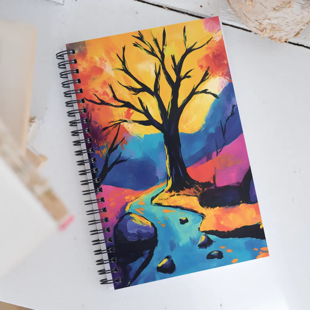 Whispers of Autumn | Spiral Notebook