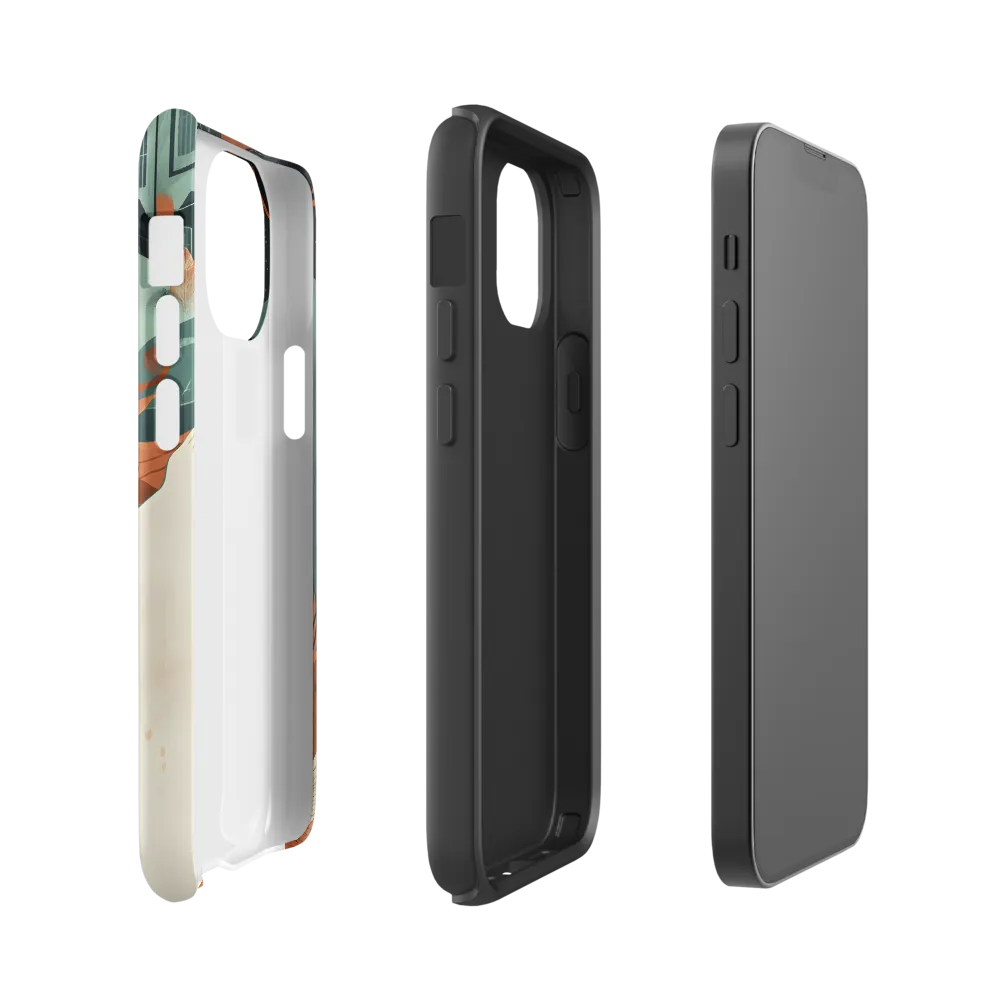 Harmony in Contemplation | Phone Case |  13 mini | Tough Case | Matte