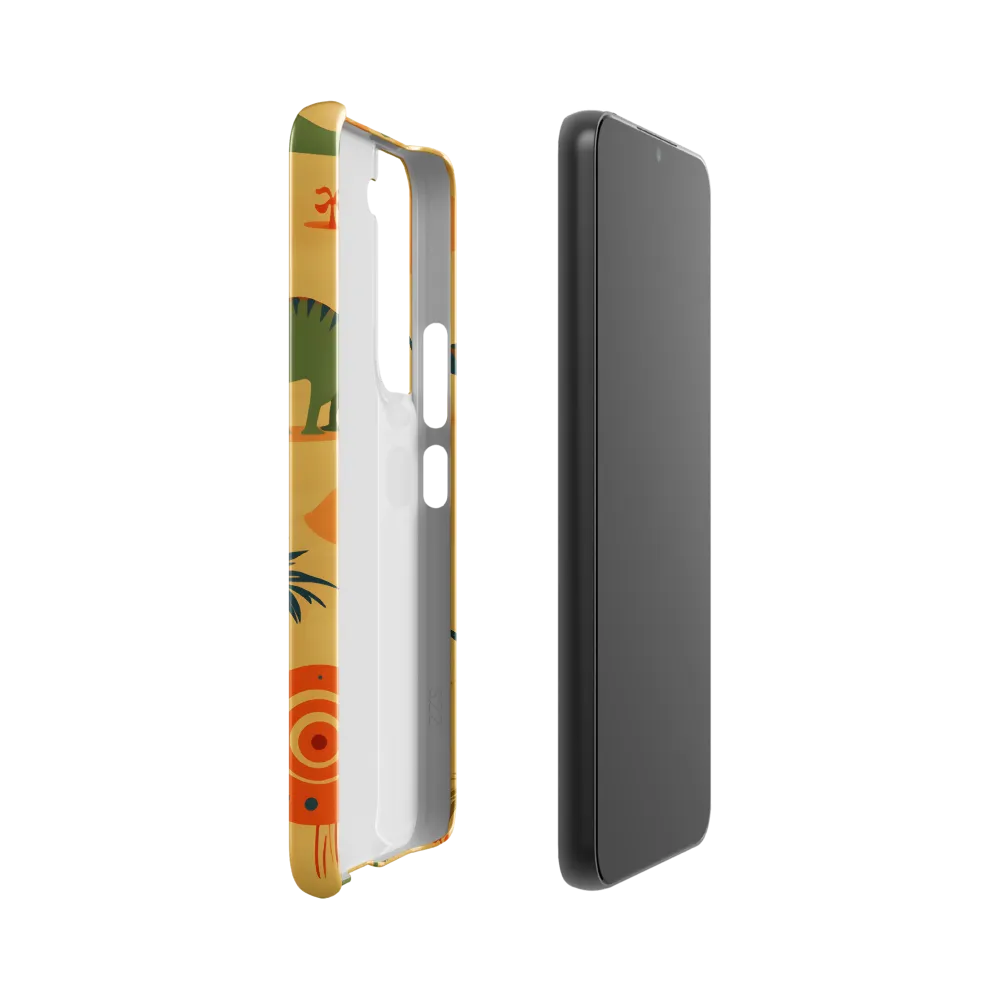 Prehistoric Playtime | Phone Case |  S22 | Snap Case | Glossy