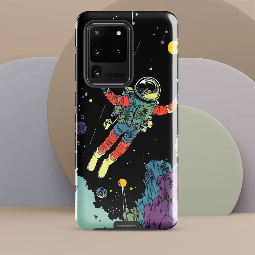 Celestial Voyage: The Astronaut's Journey