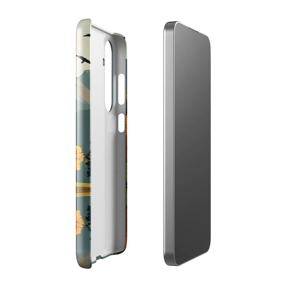 Reflections of Autumn | Phone Case |  S24 Plus | Snap Case | Glossy