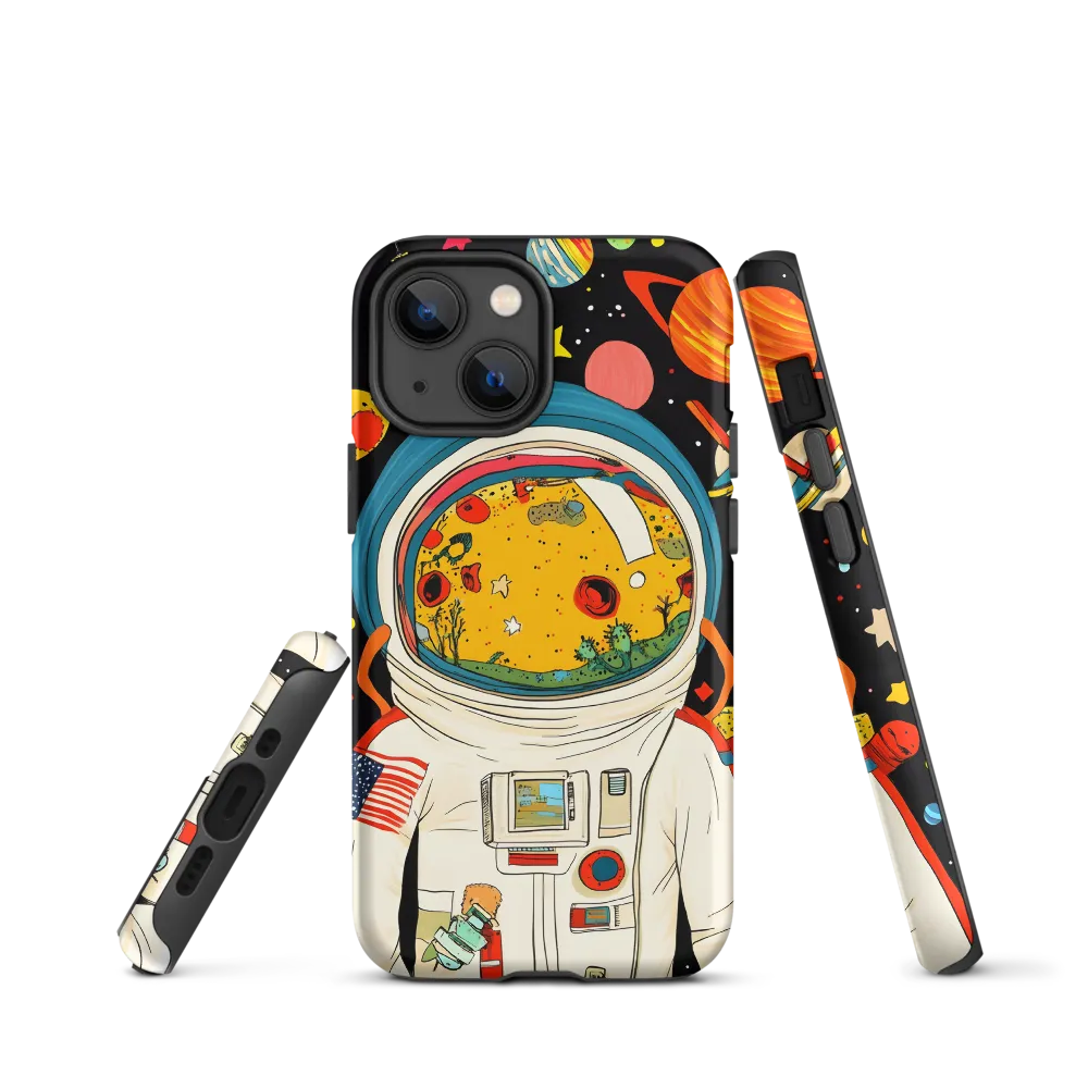 Cosmic Curiosity: Journey Within the Helmet