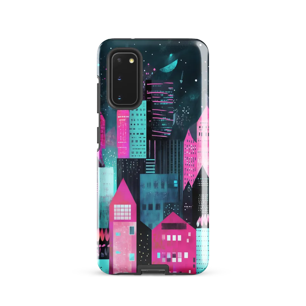 Neon Night Skyline
