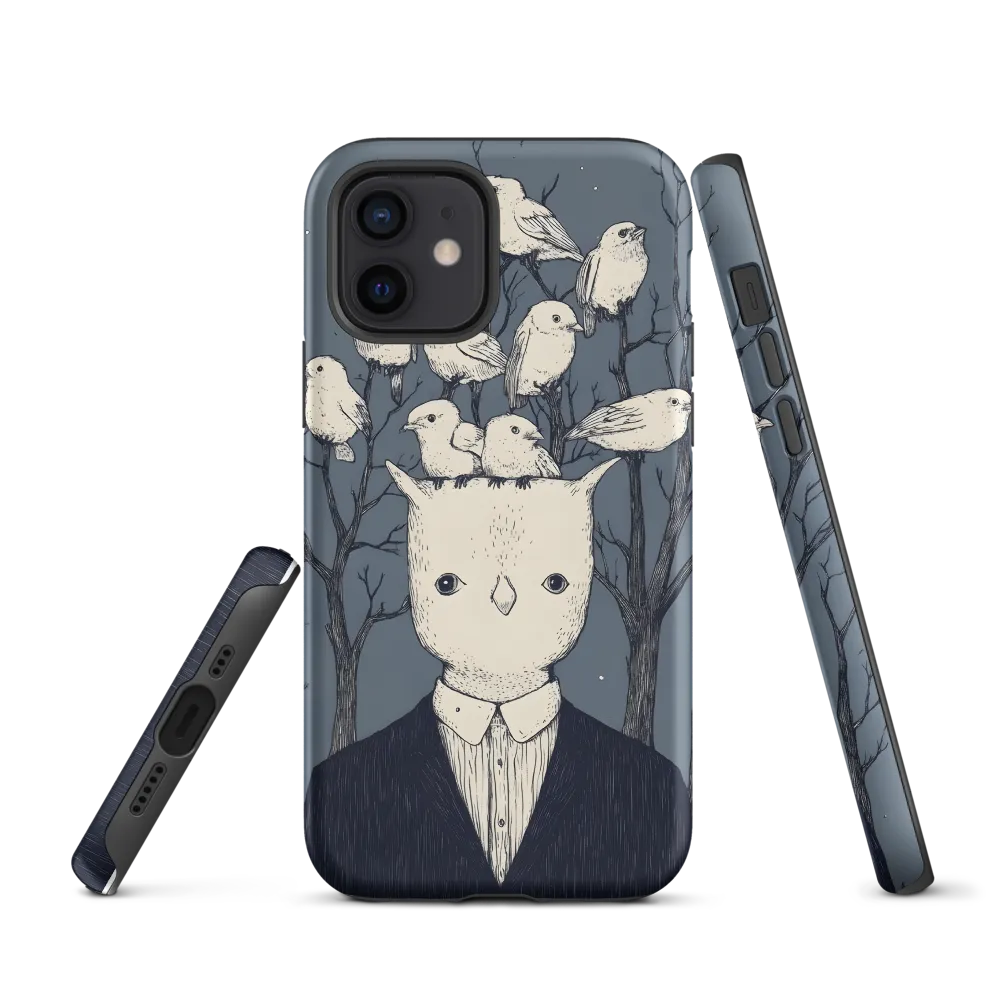 Whispers of the Avian Mind | Phone Case |  12 | Tough Case | Matte