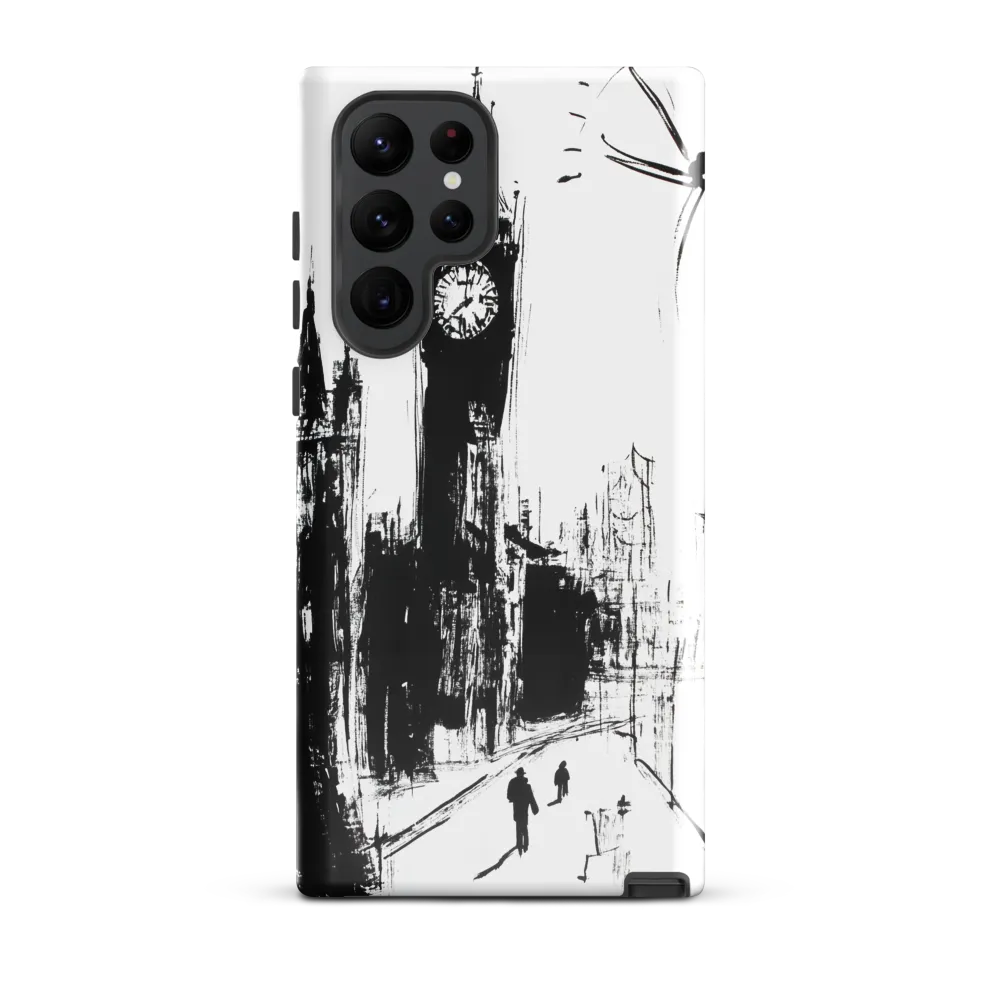 Clock Tower in Motion