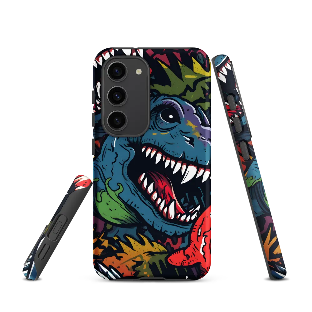 Dino Mania: A Colorful Frenzy