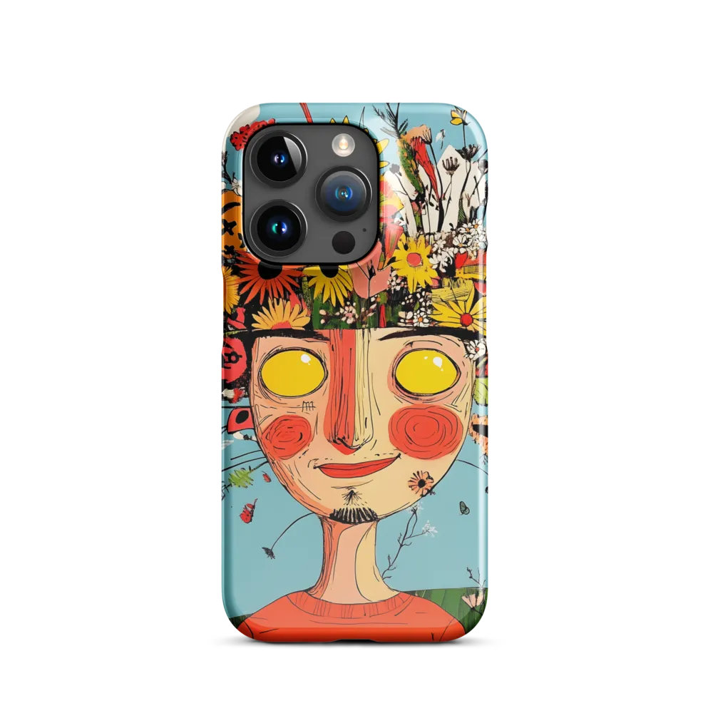 Whimsical Bloom | Phone Case |  15 Pro | Snap Case | Glossy