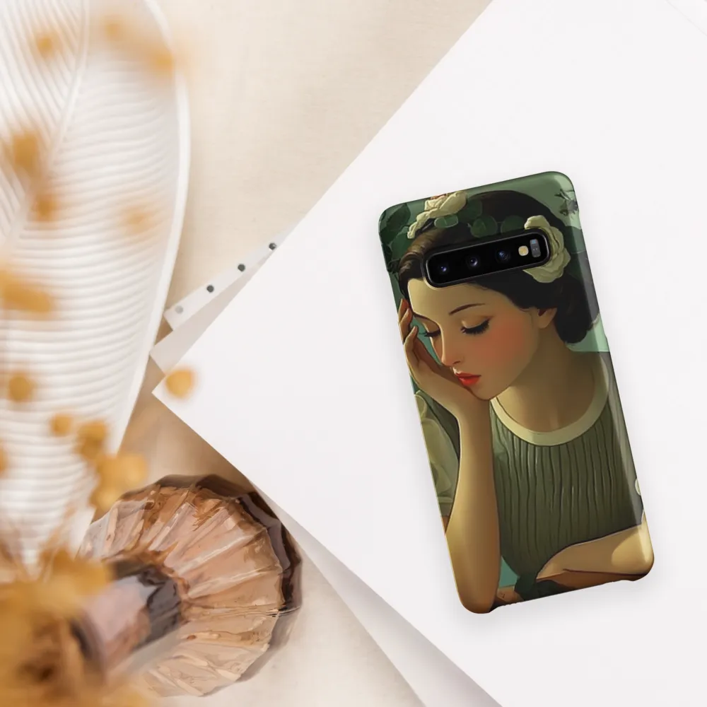 Whispers of Serenity | Phone Case |  S10 | Snap Case | Matte