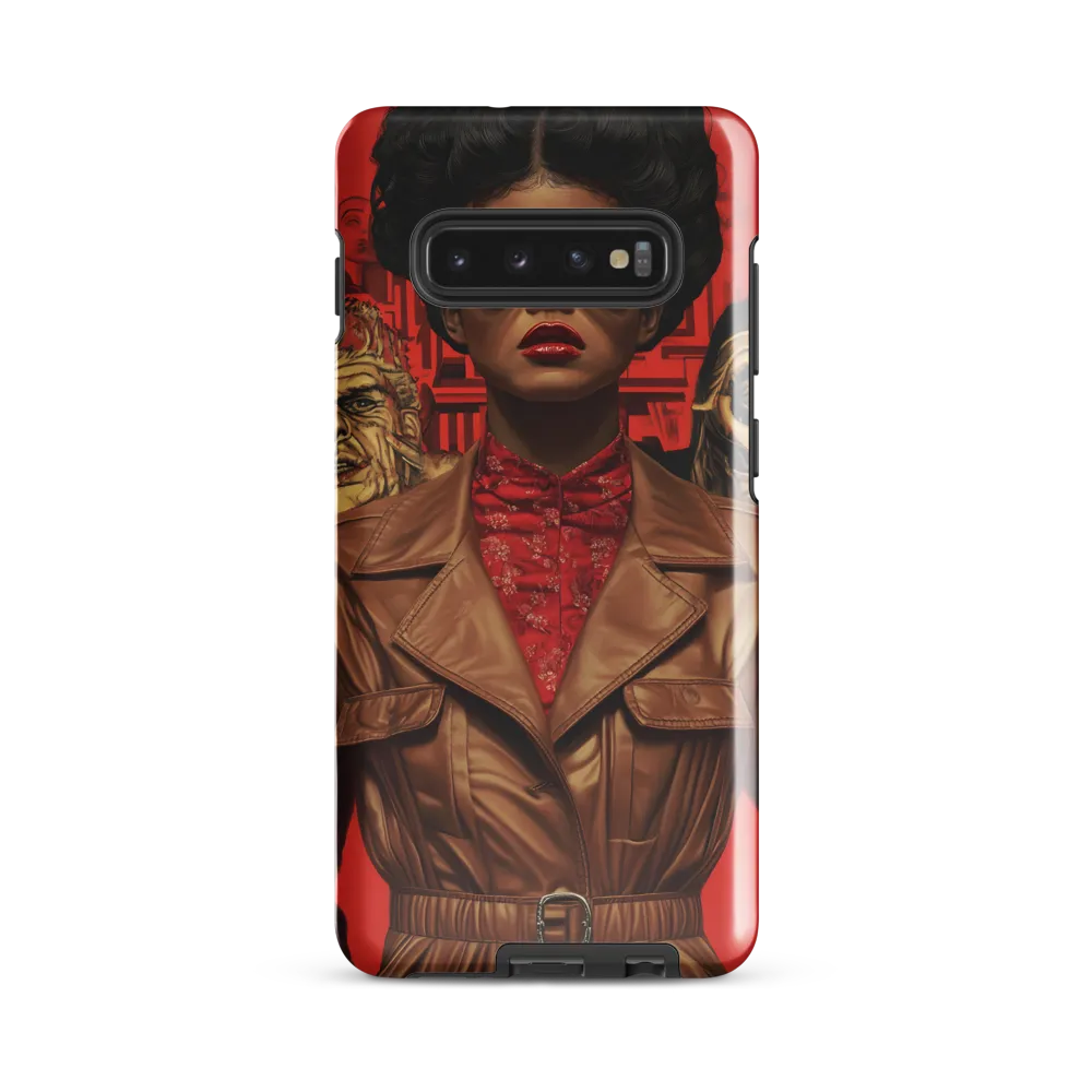 Ethereal Confidence: A Portrait of Modern Monsters | Phone Case |  S10 Plus | Tough Case | Glossy