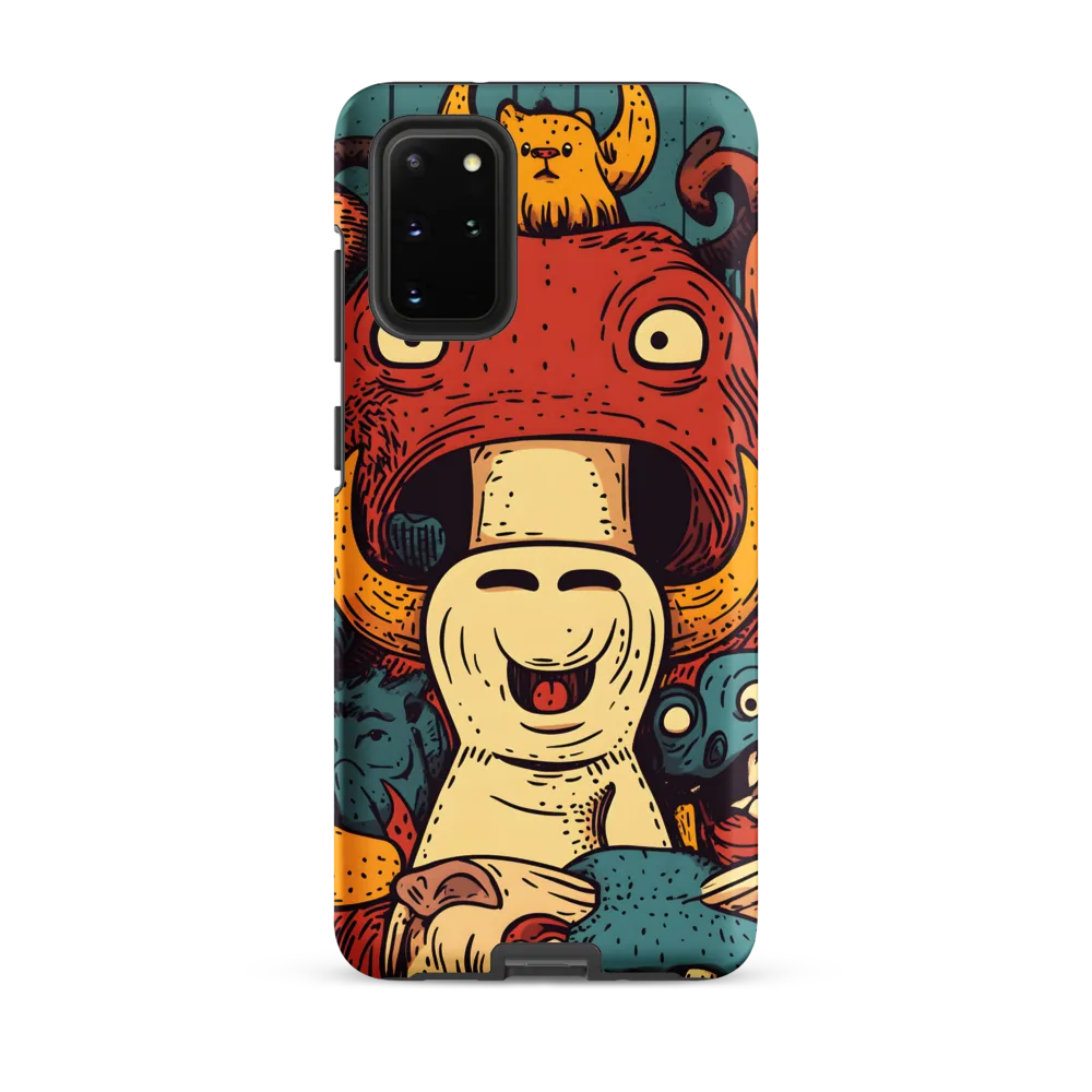 Whimsical Gathering of Creatures | Phone Case |  S20 Plus | Tough Case | Matte