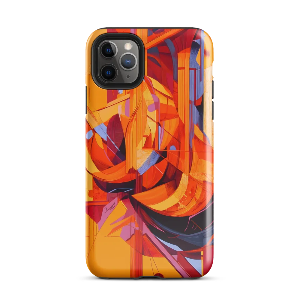 Dynamic Abstract Symphony | Phone Case |  11 Pro Max | Tough Case | Glossy