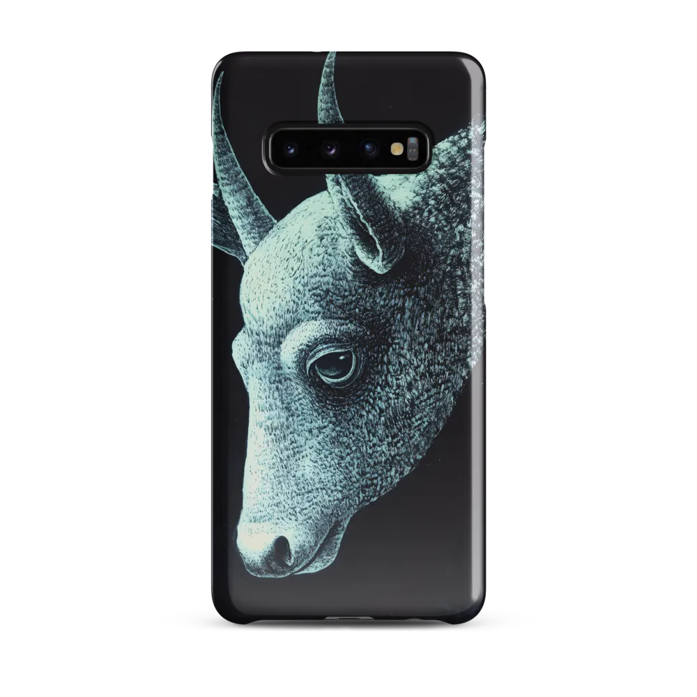 Ethereal Bull's Head | Phone Case |  S10 Plus | Snap Case | Glossy