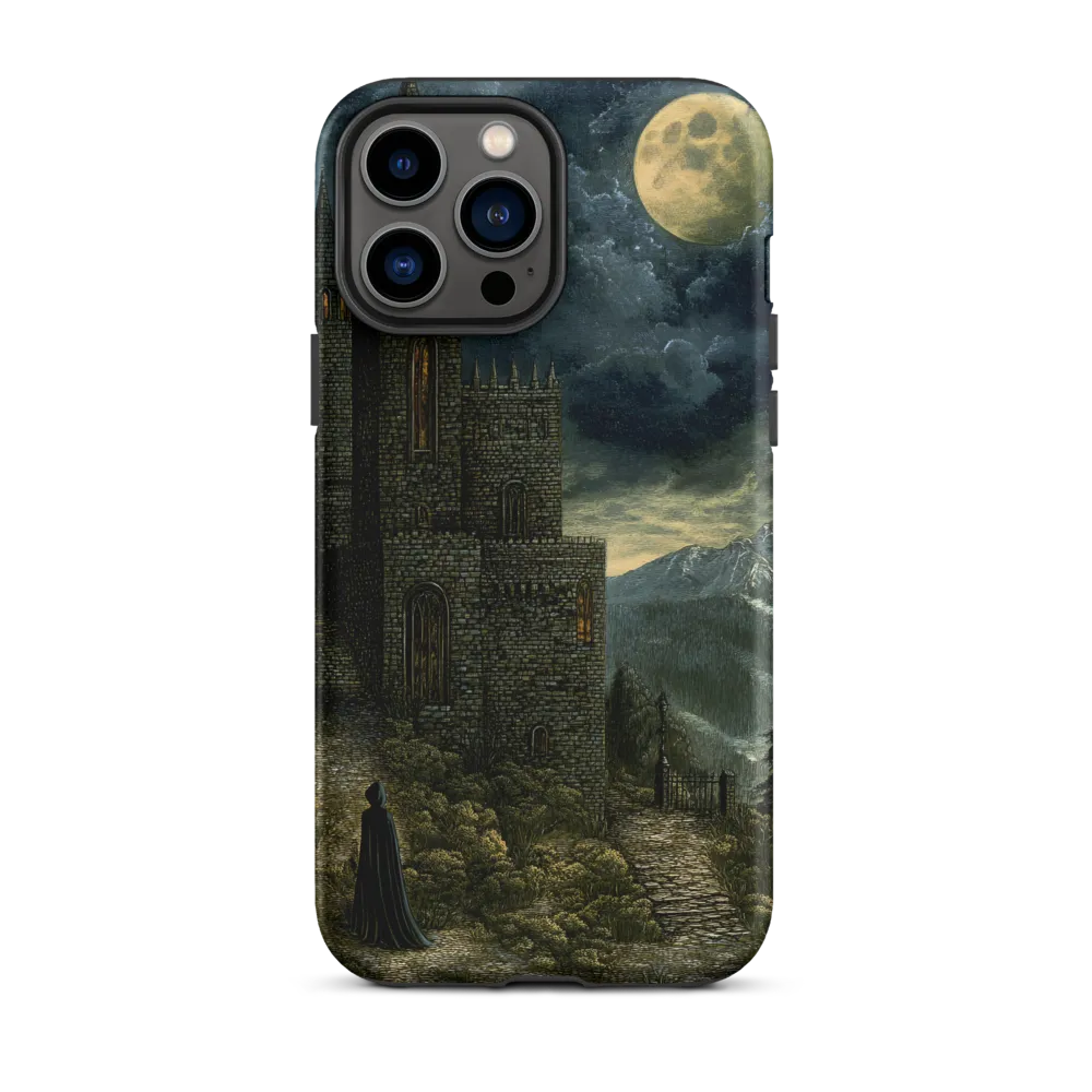 Whispers of the Moonlit Castle | Phone Case |  13 Pro Max | Tough Case | Matte