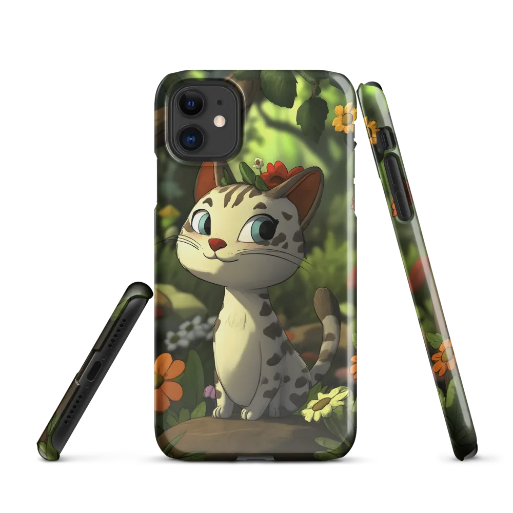 Whimsical Forest Cat