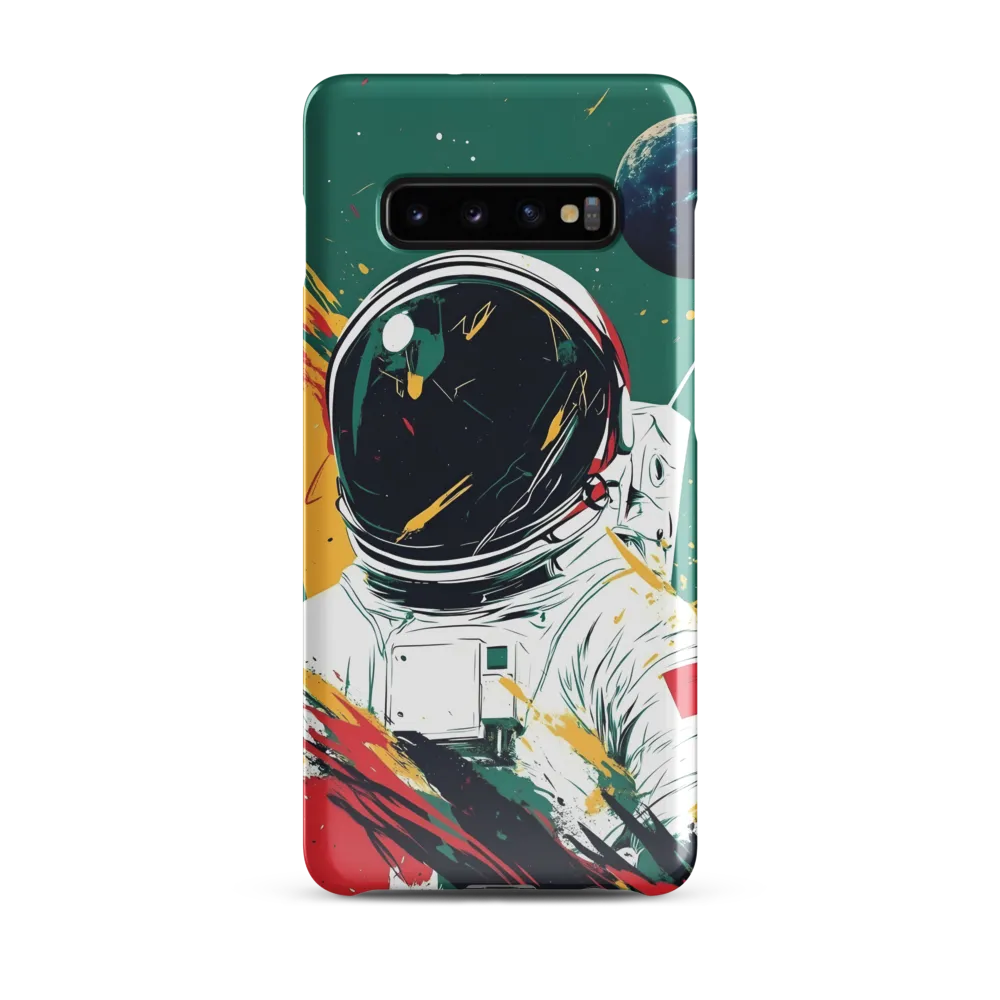 Galactic Explorer: A Modern Odyssey | Phone Case |  S10 Plus | Snap Case | Glossy