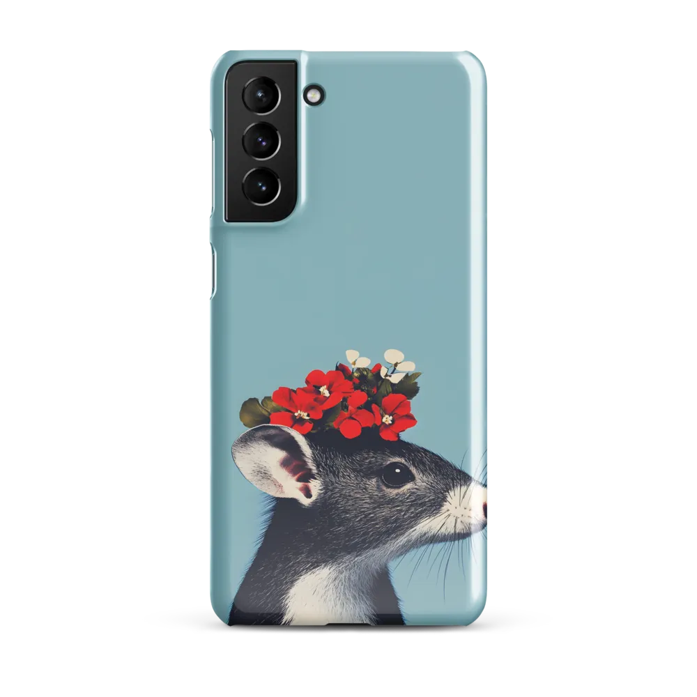 Whimsical Flora: A Mouse's Floral Crown