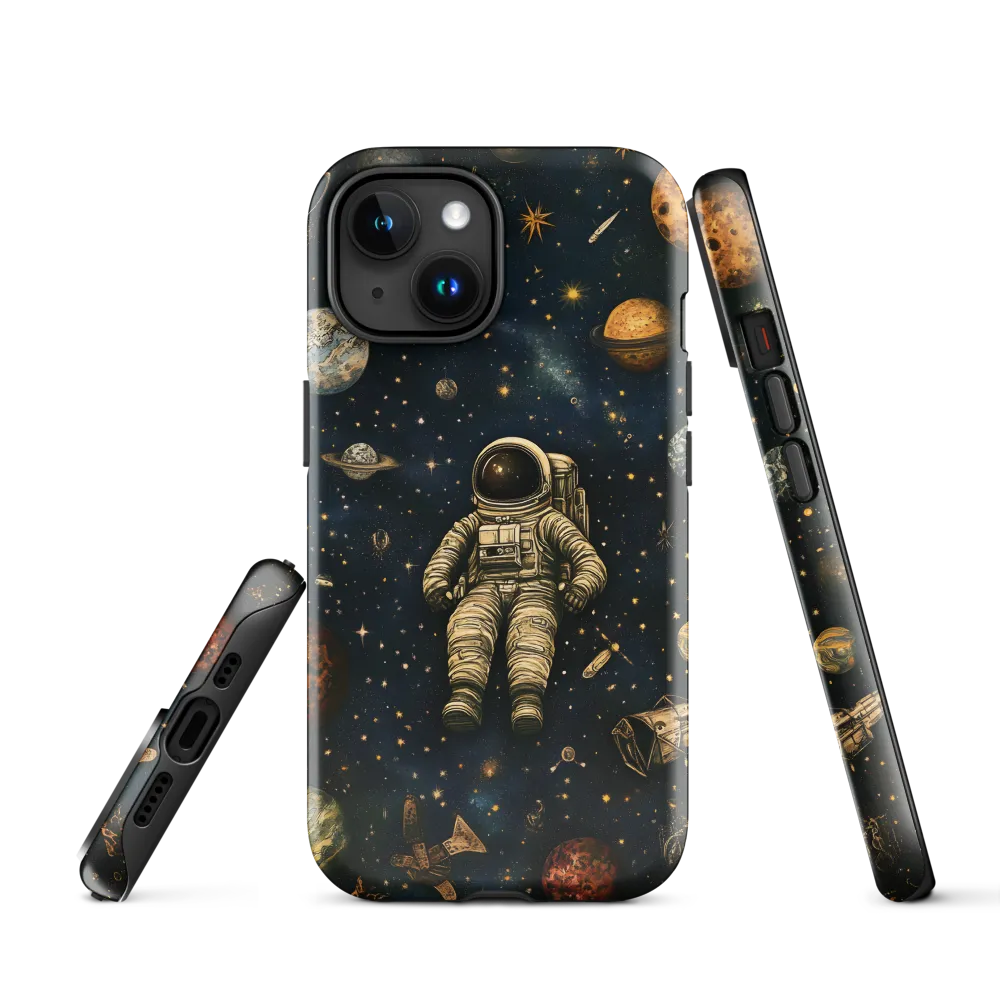 Cosmic Voyage: An Astronaut's Solitude