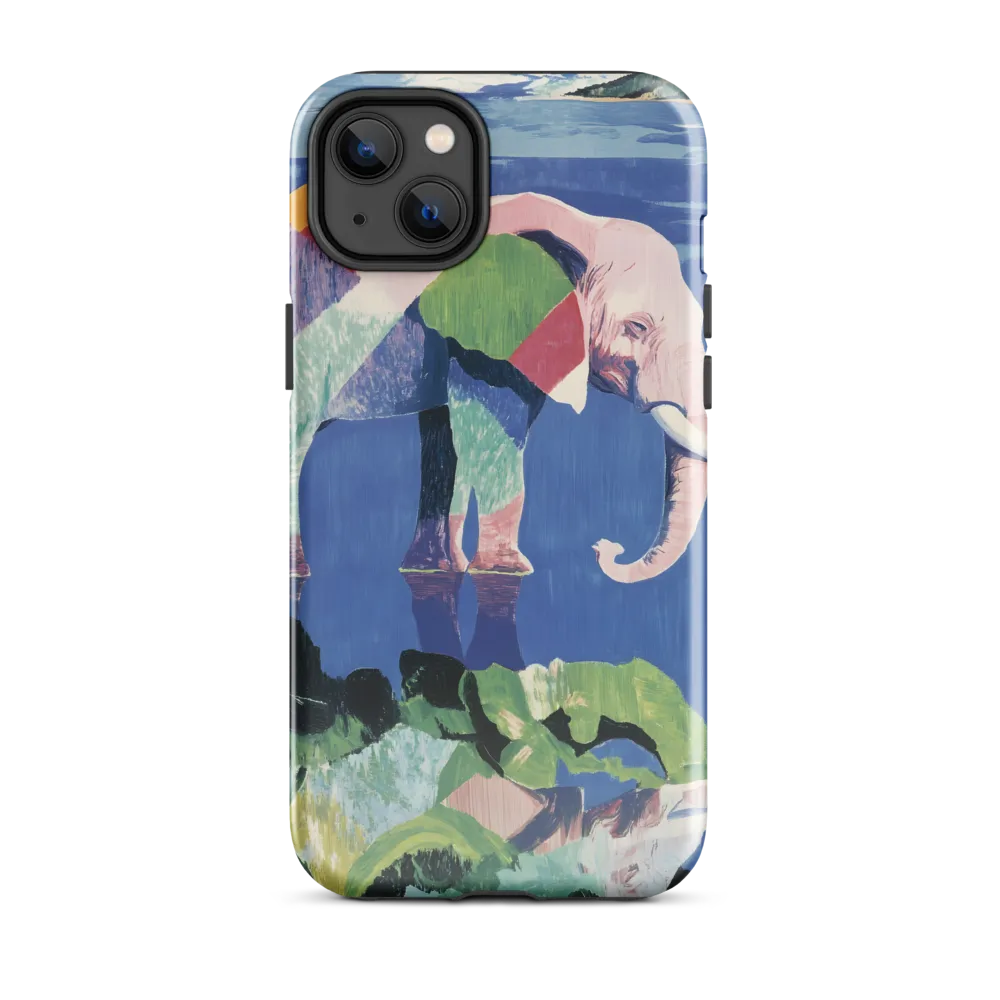 Serenity in Color: The Elephants of Reflection