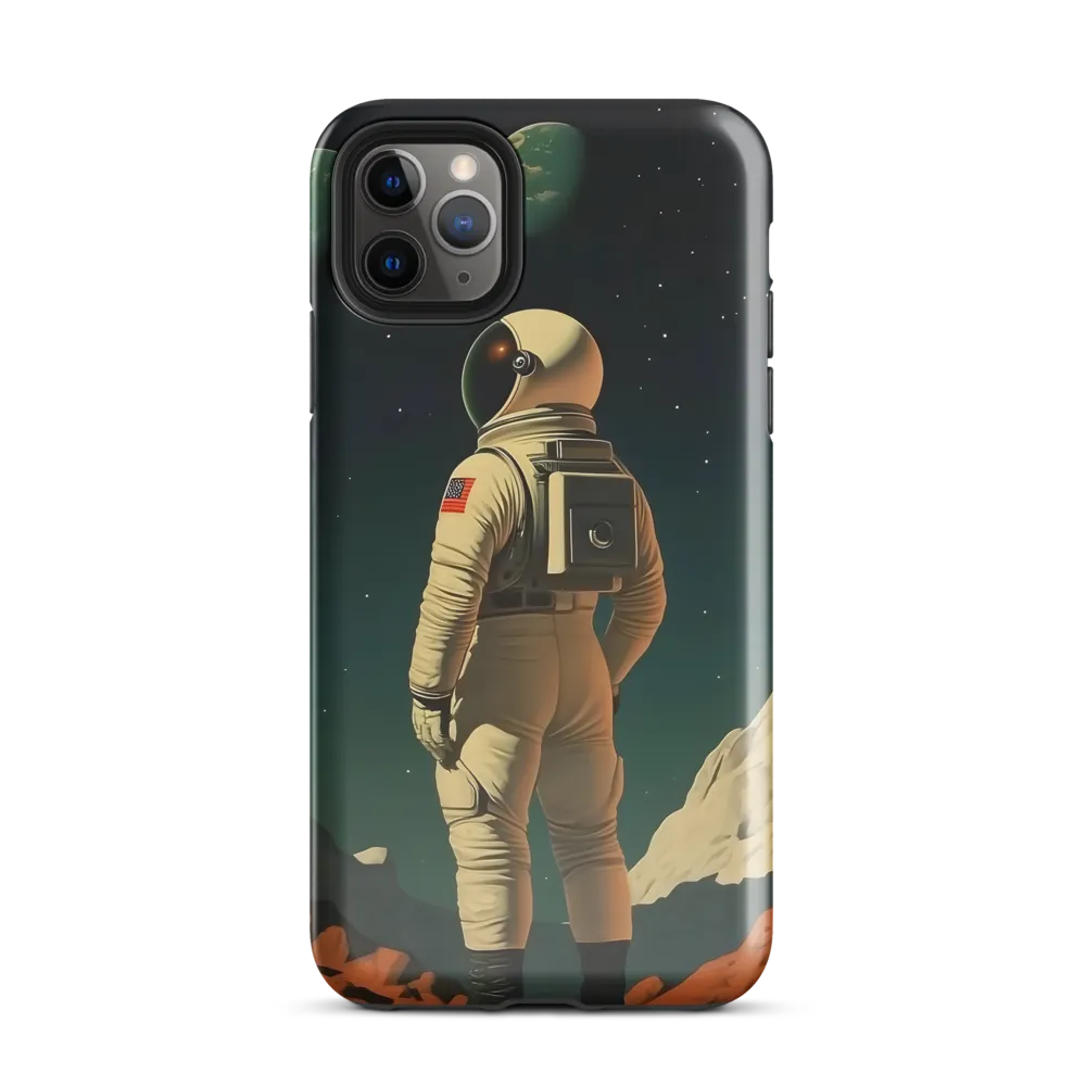 Beyond the Horizon: An Astronaut's Journey | Phone Case |  11 Pro Max | Tough Case | Glossy