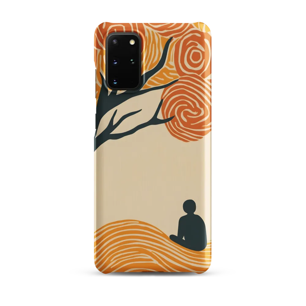 Silent Reflections under Swirling Leaves | Phone Case |  S20 Plus | Snap Case | Matte