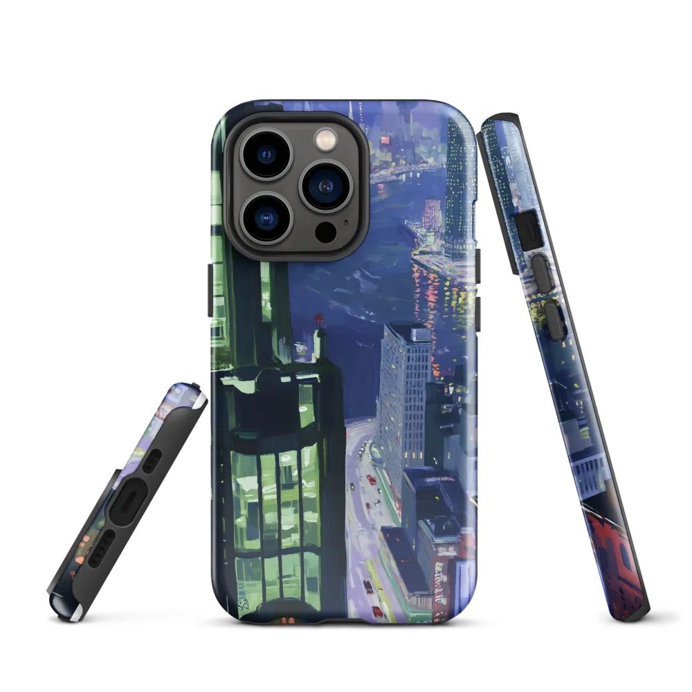 Urban Night Symphony | Phone Case |  13 Pro | Tough Case | Glossy