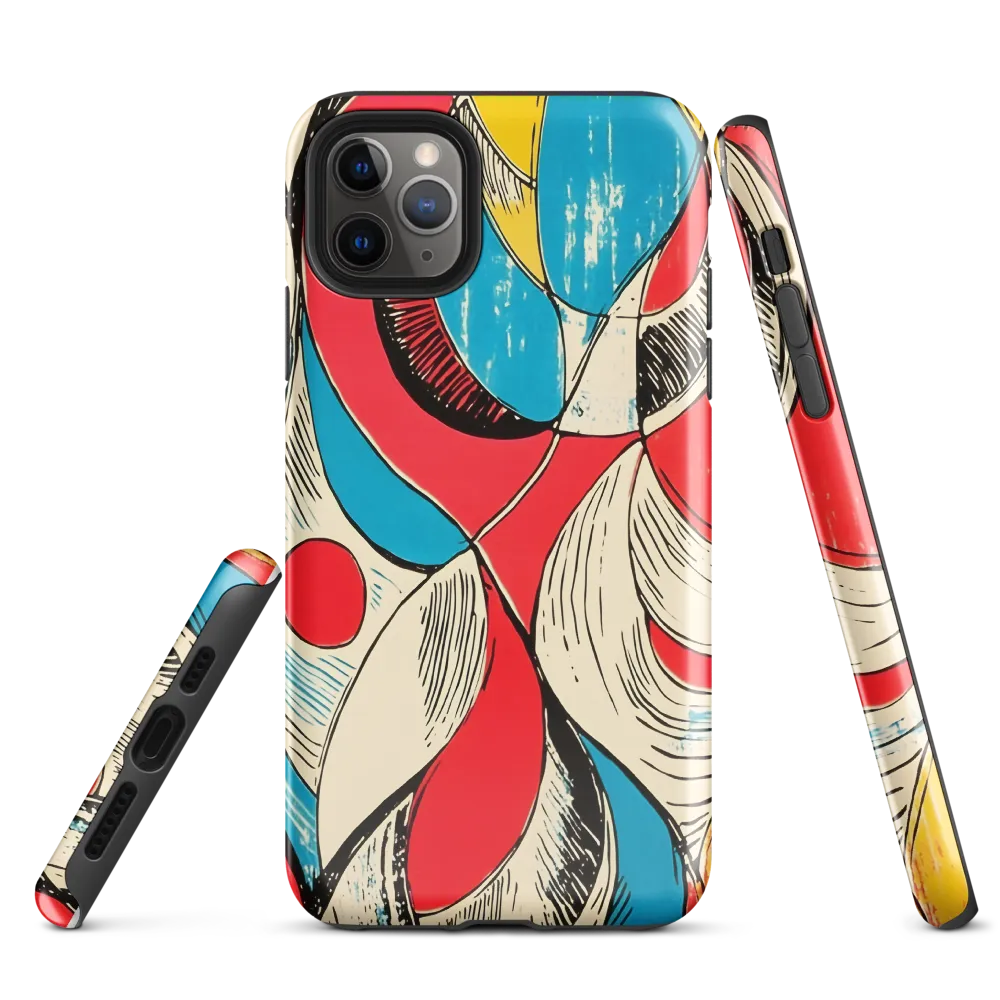 Rhythmic Interplay of Colors | Phone Case |  11 Pro Max | Tough Case | Glossy