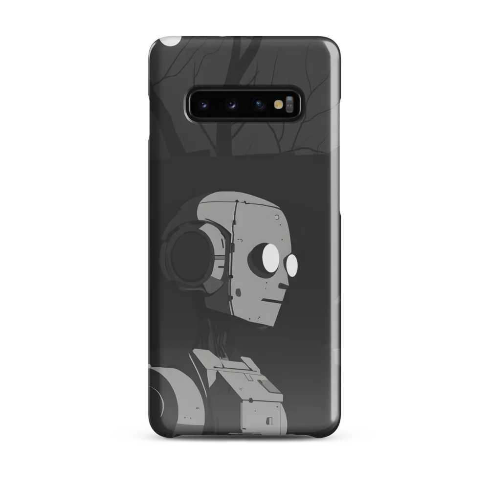 Curiosity in Shadows | Phone Case |  S10 Plus | Snap Case | Glossy