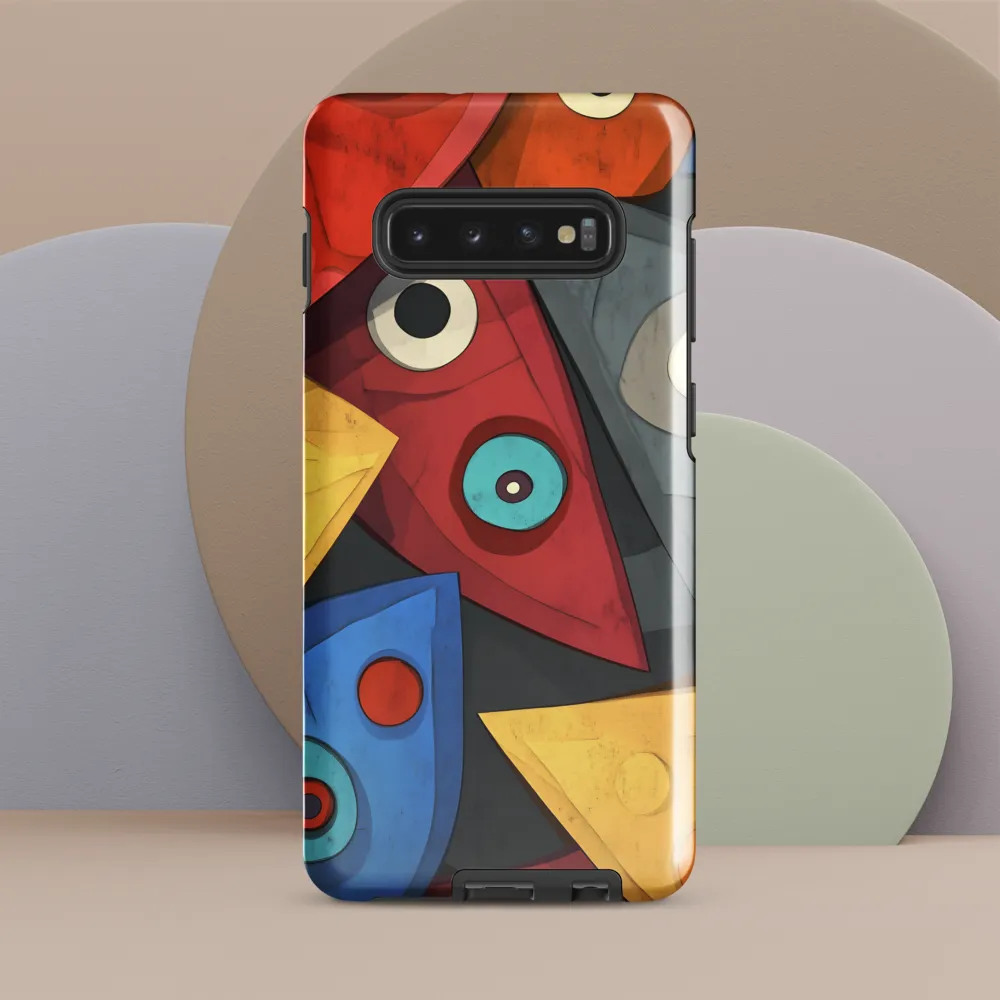 Whimsical Eyes | Phone Case |  S10 Plus | Tough Case | Glossy