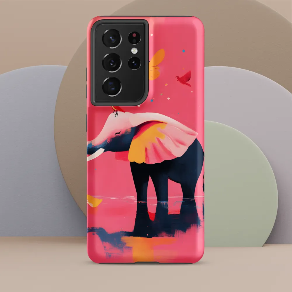 Whimsical Serenity: The Playful Elephant